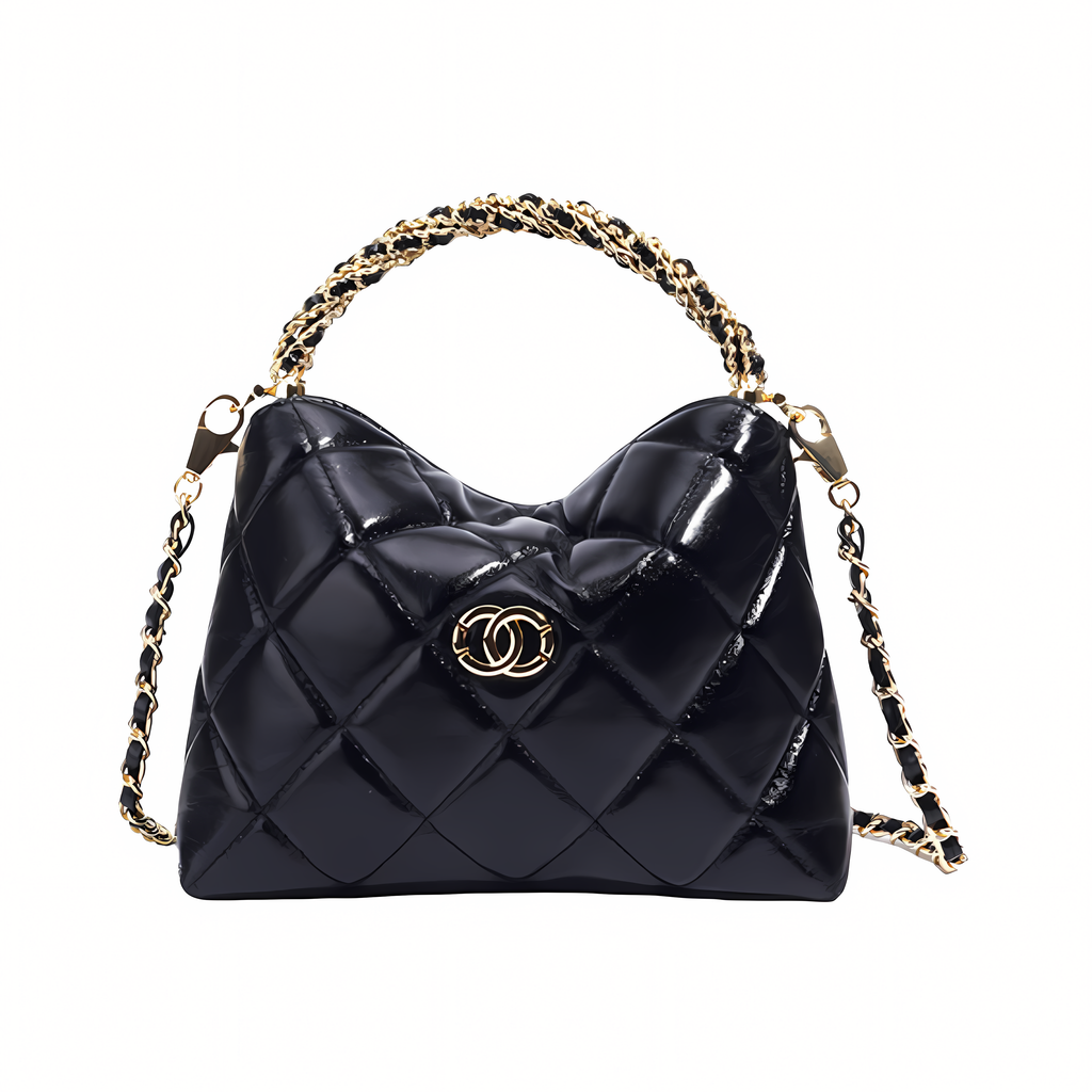 Chanel Bag | 24B Mini Top Handle Bag Chain Black
