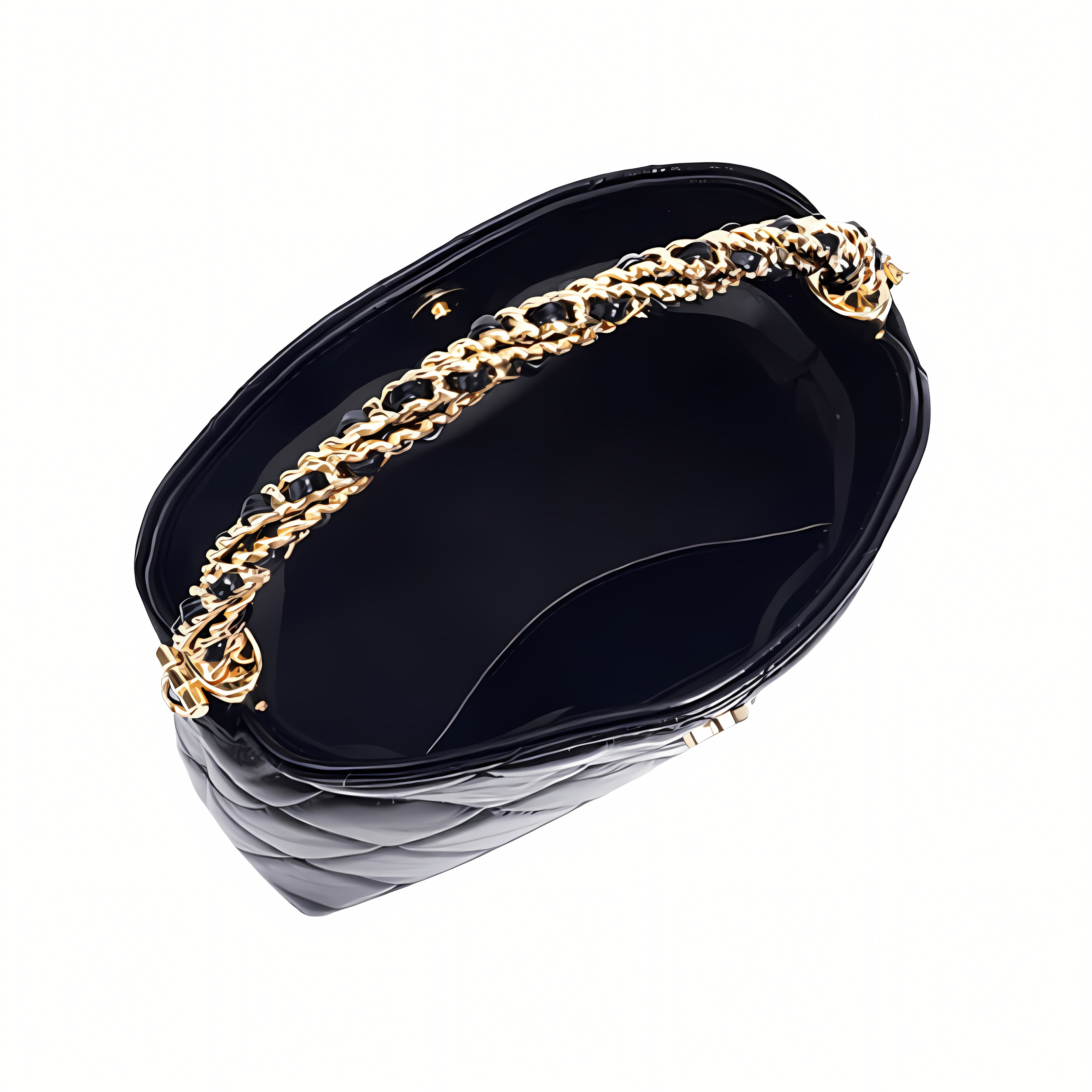 Chanel Bag | 24B Mini Top Handle Bag Chain Black