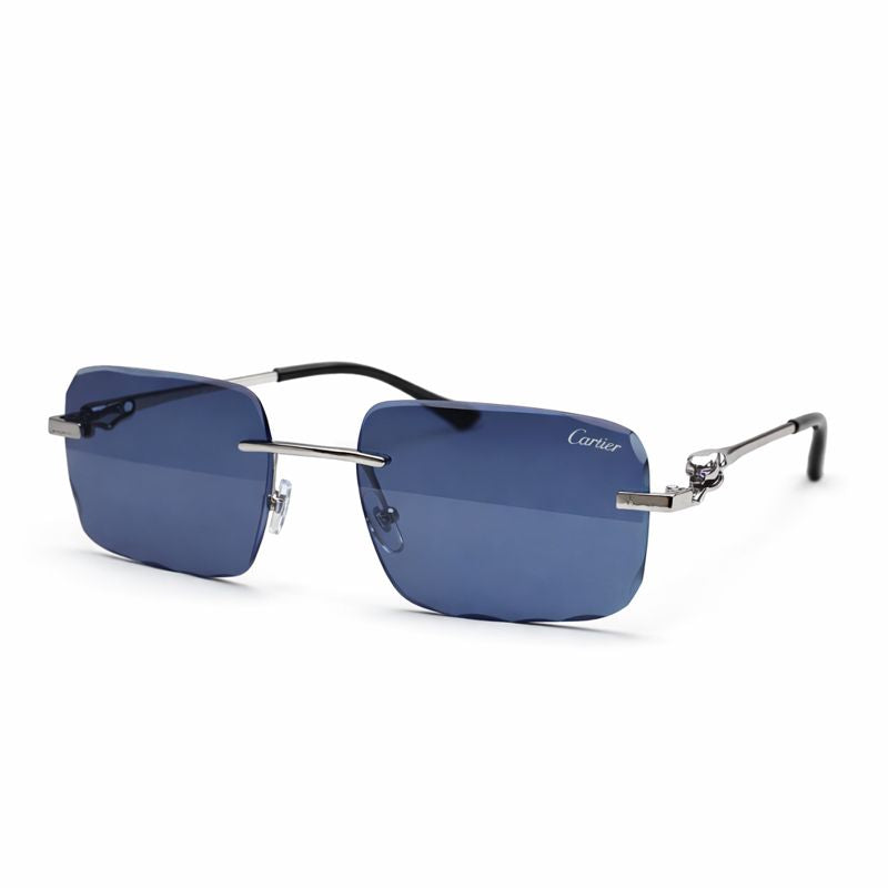 Cartier | Minimalist Gold Rim Sunglasses