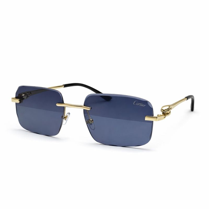 Cartier | Signature Gold Frame Sunglasses