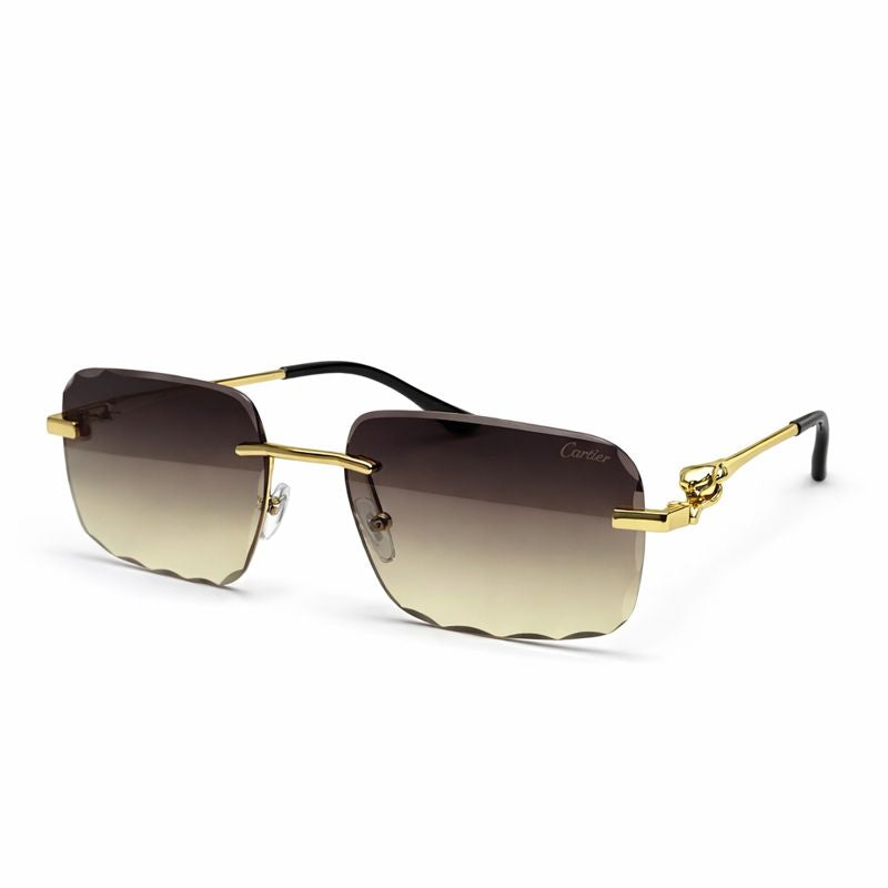 Cartier | Modern Black Lens Sunglasses