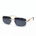Cartier | Statement Black Frame Sunglasses