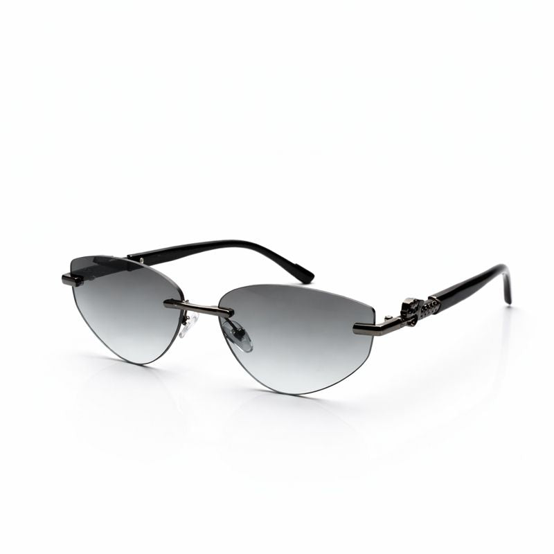 PRADA Glasses | Gold Rim Aviator Sunglasses