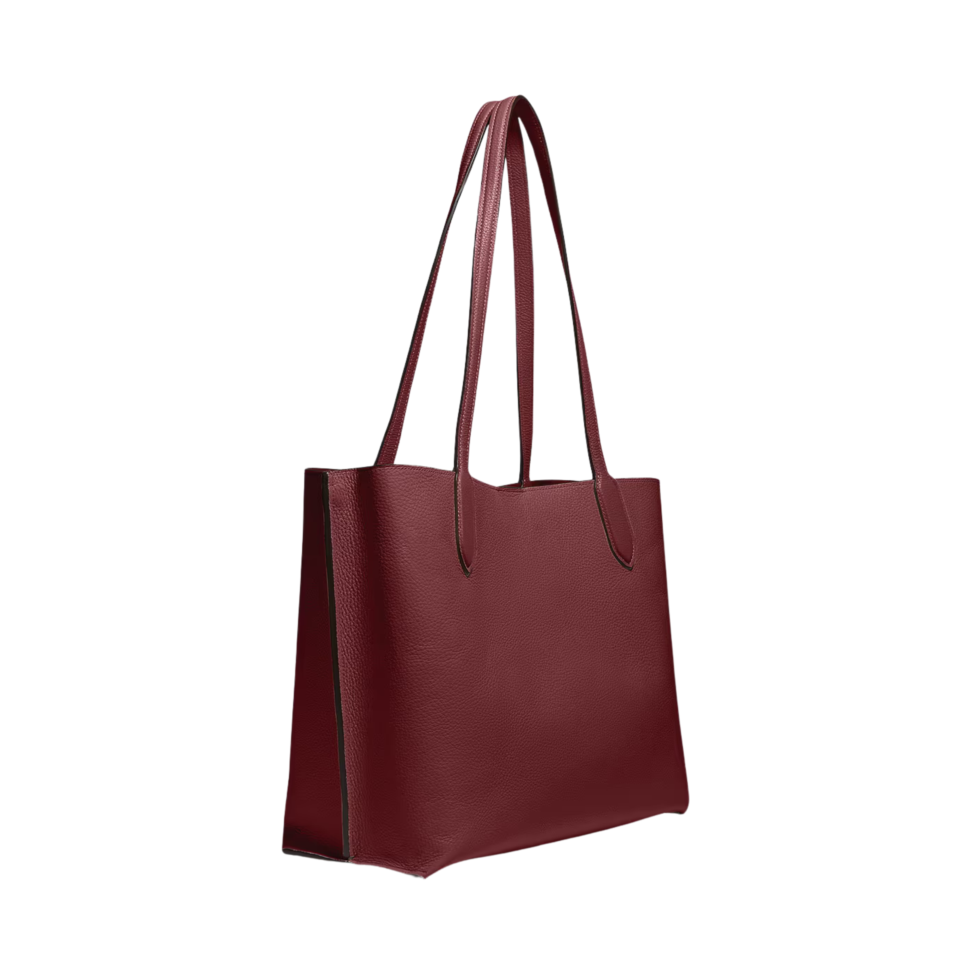 Coach Bag | Willow Tote Signature Canvas Brick Red
