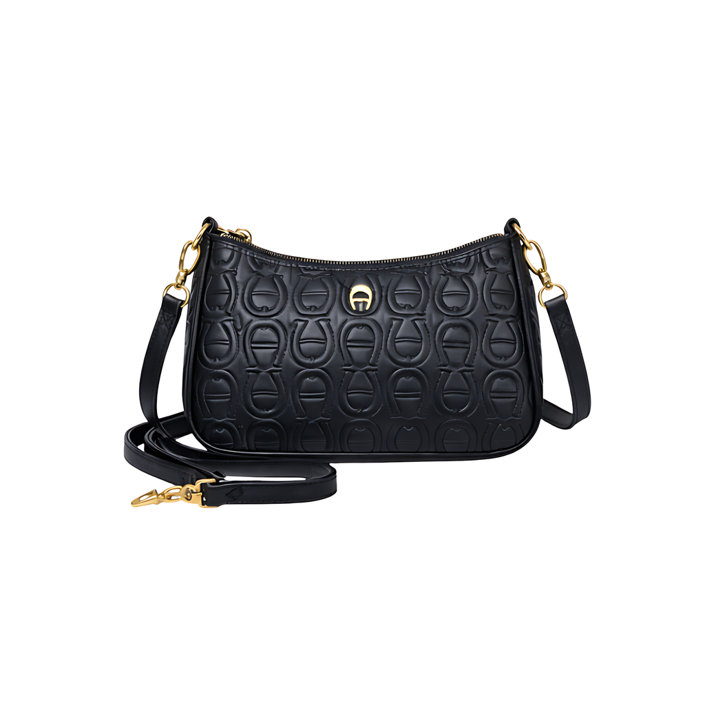Aigner Bag | Leah Icon Shoulder Leah Pure Black