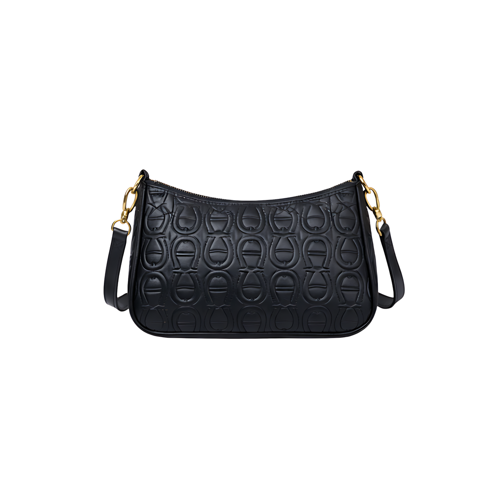 Aigner Bag | Leah Icon Shoulder Leah Pure Black