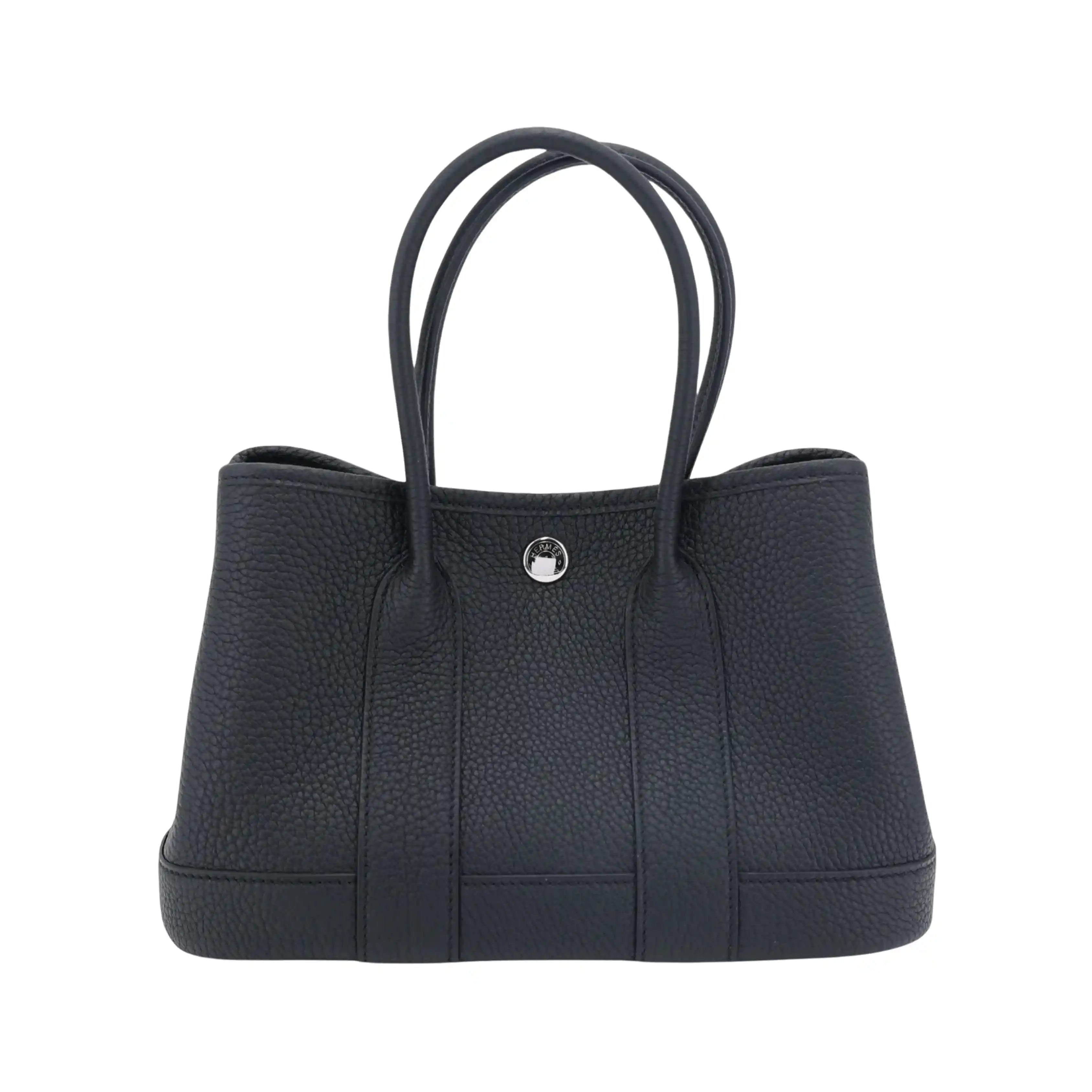Hermès Bag | Garden Party 30 Noir Negonda