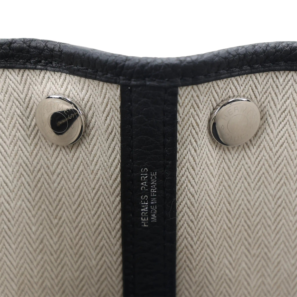 Hermès Bag | Garden Party 30 Noir Negonda