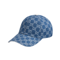 Gucci Cap | GG Logo Canvas Blue