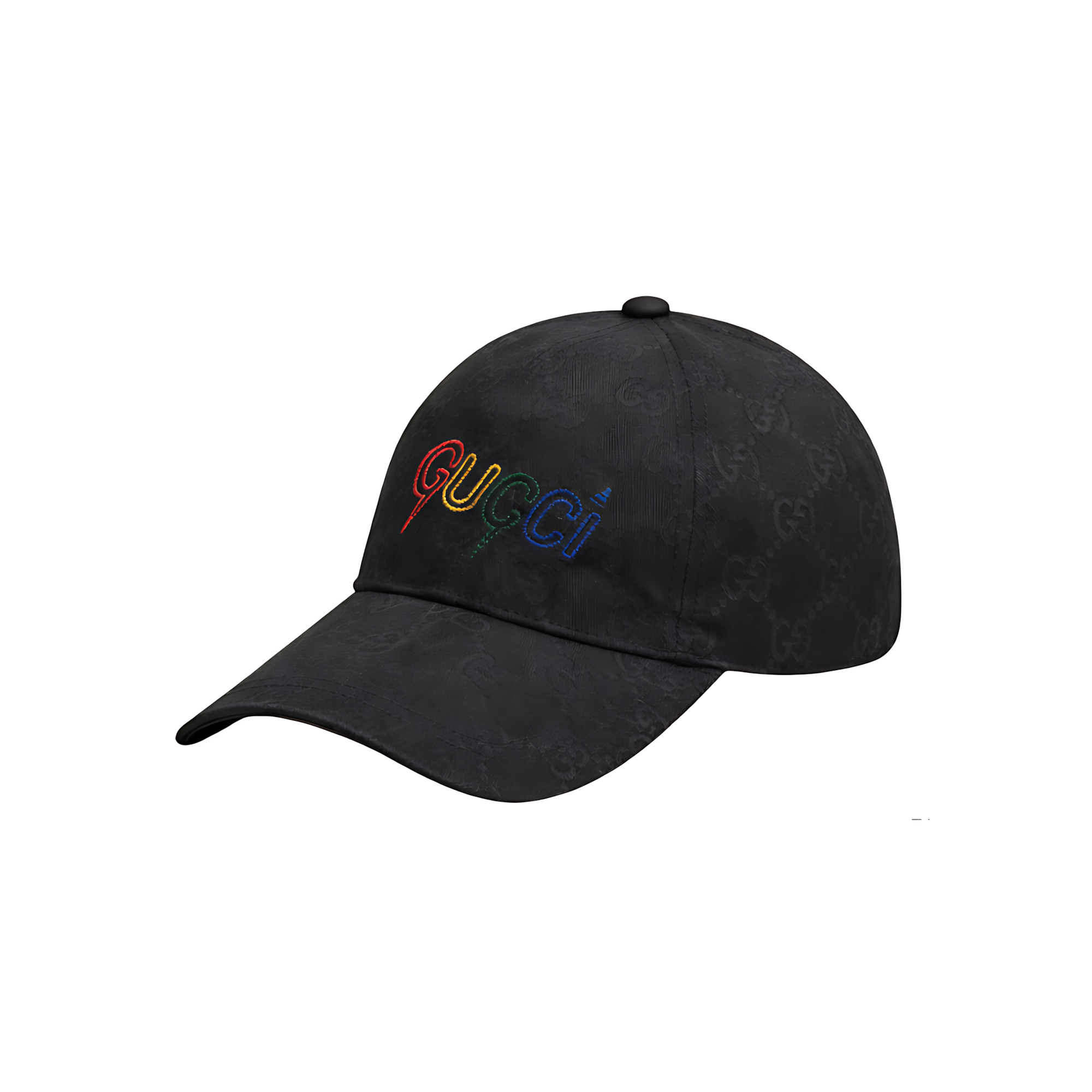 Gucci Cap | Multi Canvas Black
