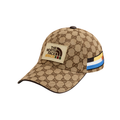Gucci Cap | Northface Cap Canvas Brown