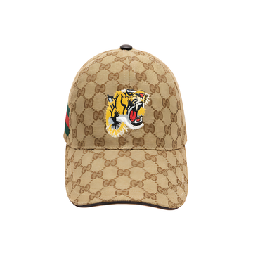 Gucci Cap | Tiger Gold Cap Camel