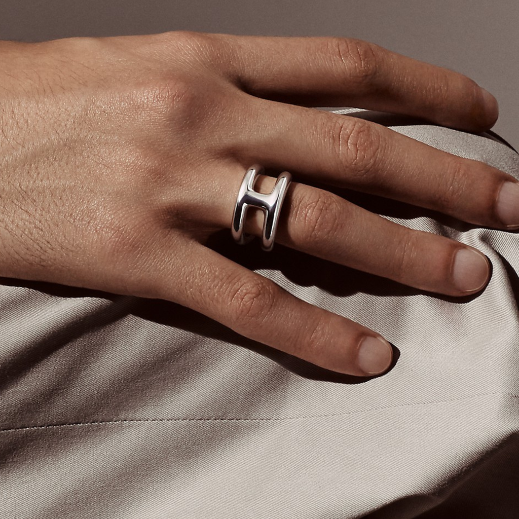 Hermès Jewelry | Osmose Silver Ring