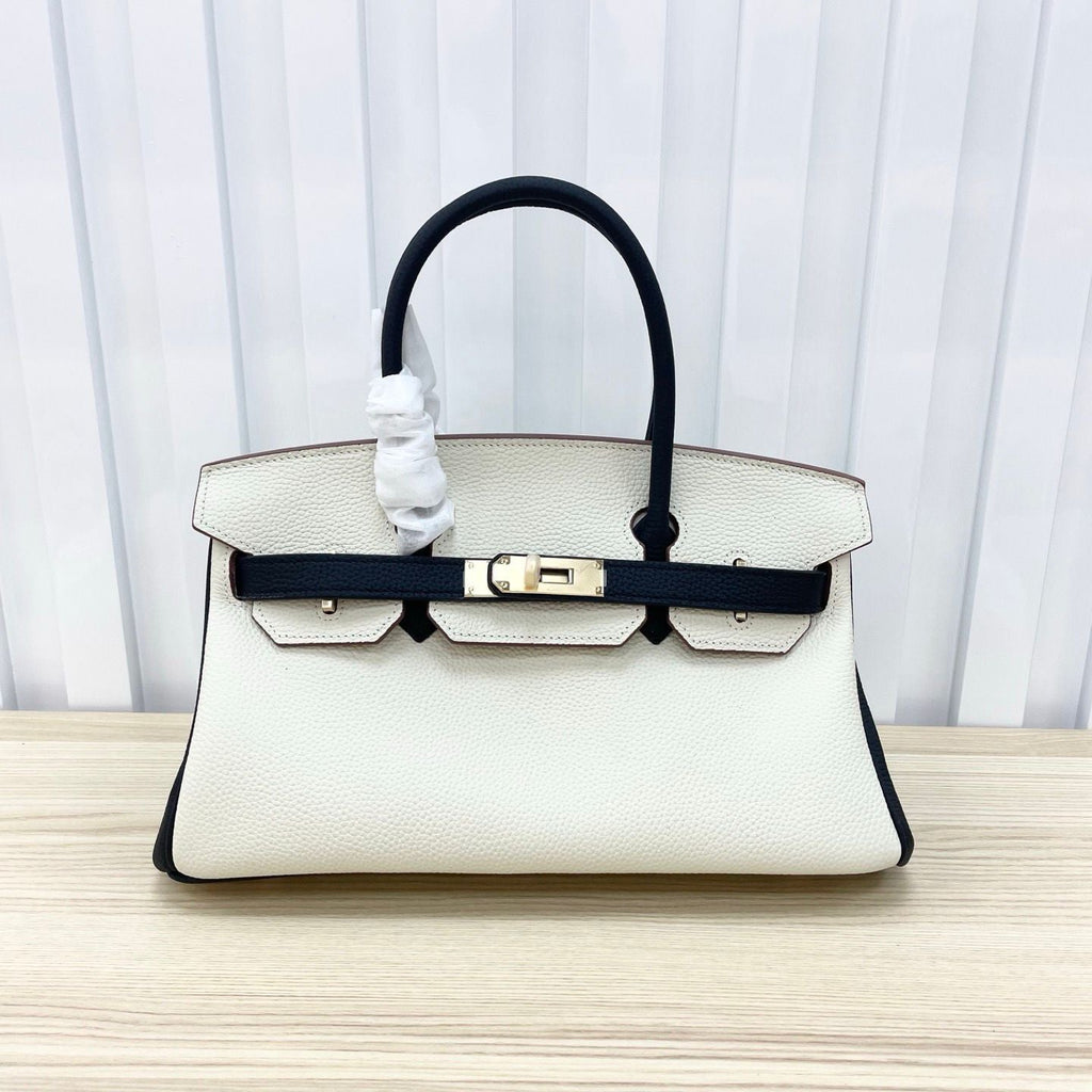 Hermès Bag | Birkin White Black Touch