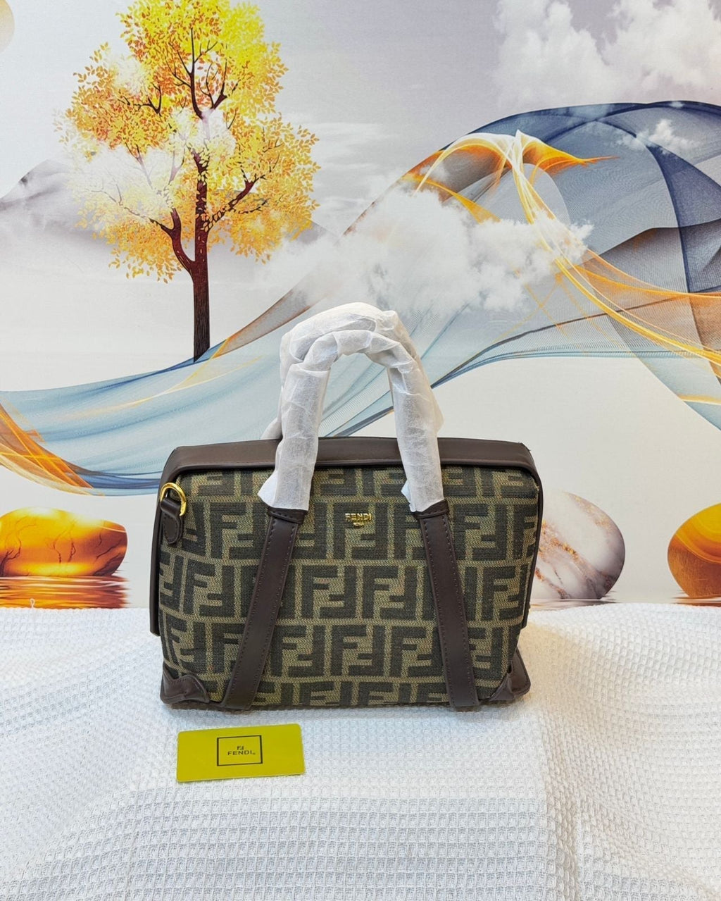 Fendi Bag | Boston 365 Medium Green