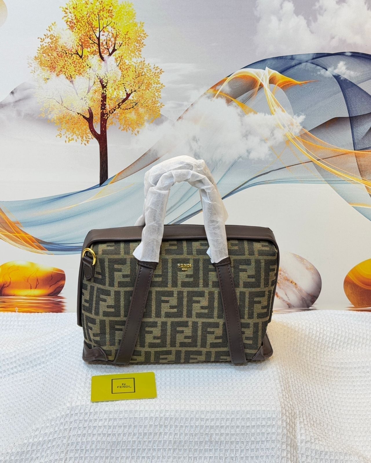 Fendi Bag | Boston 365 Medium Green