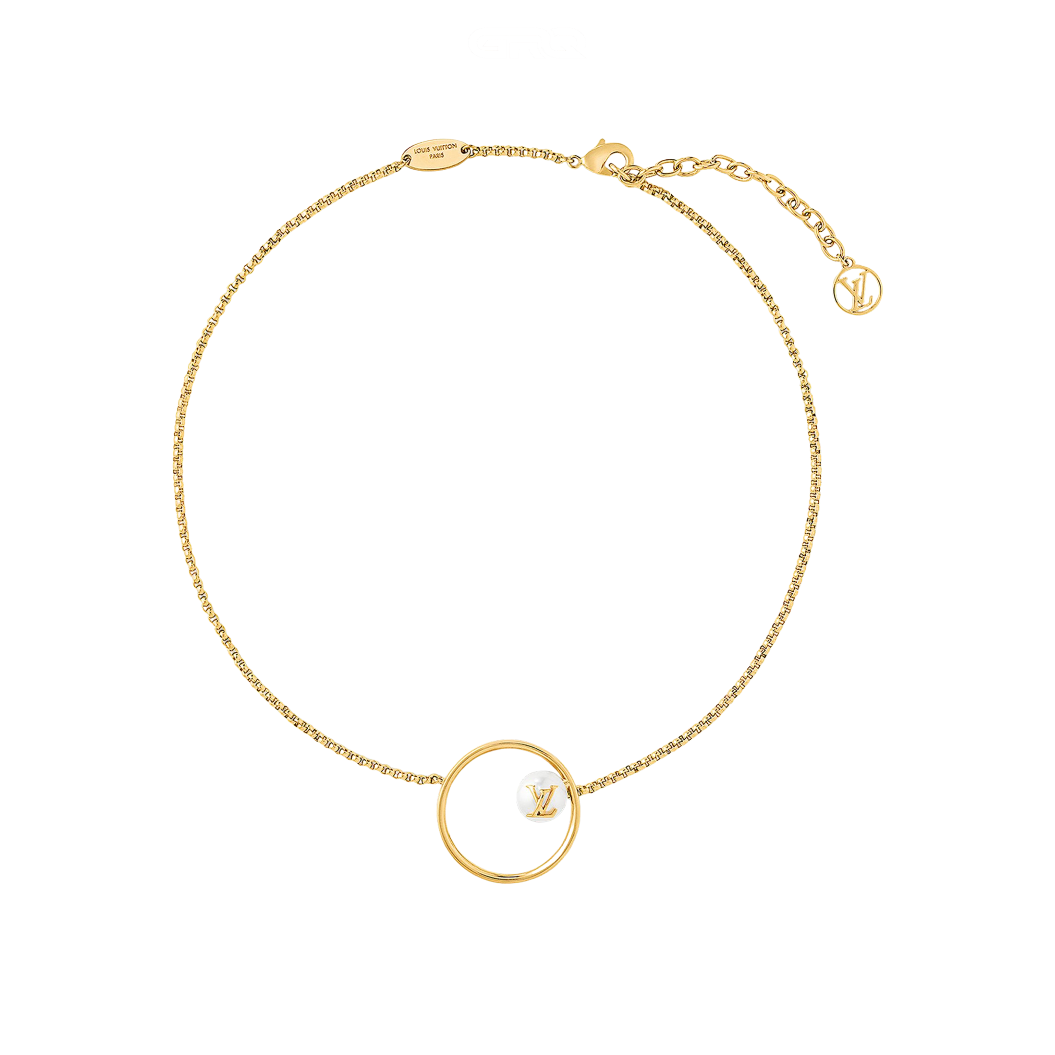 Louis Vuitton Jewelry | LV Eclipse Pearls Necklace Gold