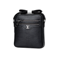 Louis Vuitton Bag | Black Leather Lv