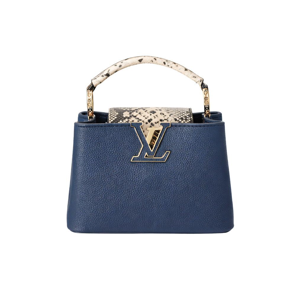 Louis Vuitton Bag | Ćapucines Taurillon Navy Blue