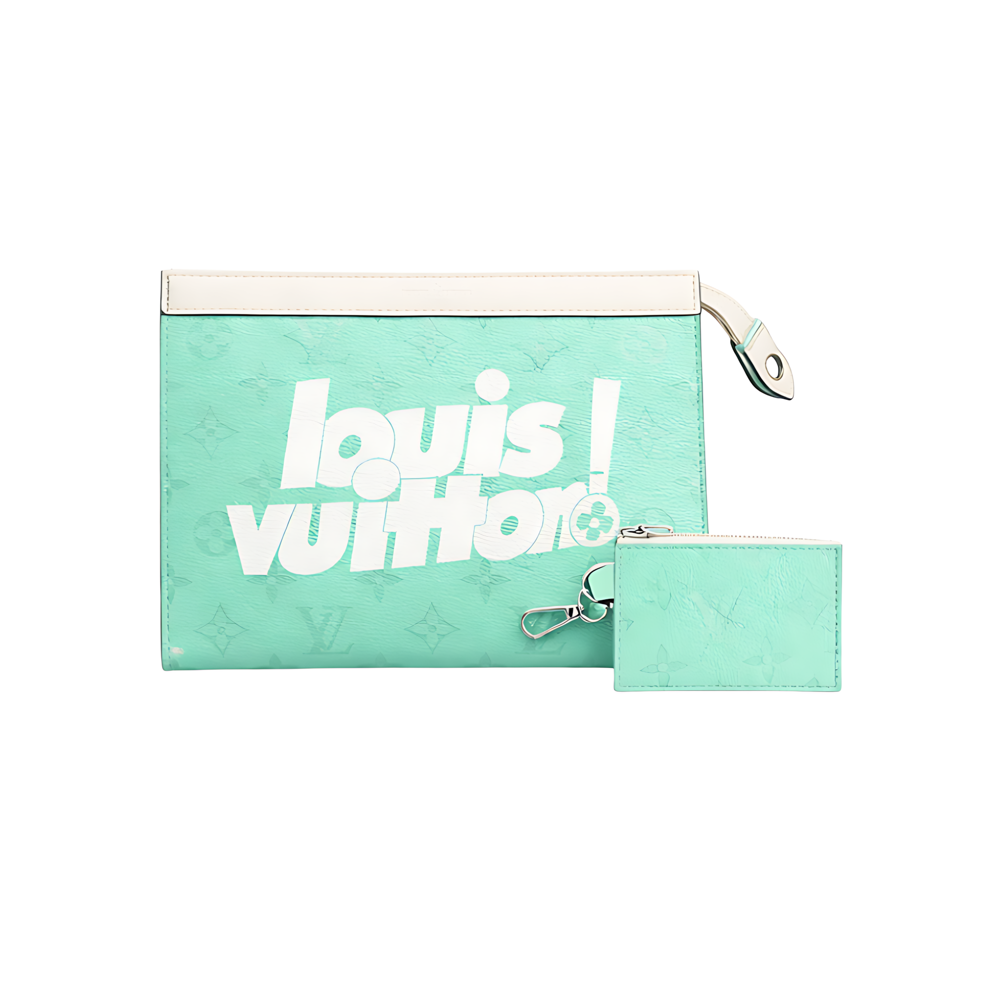 Louis Vuitton Pouch | Black Sea Green Lv