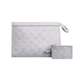 Louis Vuitton Pouch | Grey Lv Design