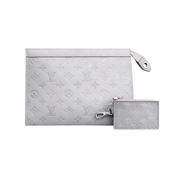 Louis Vuitton Pouch | Grey Lv Design