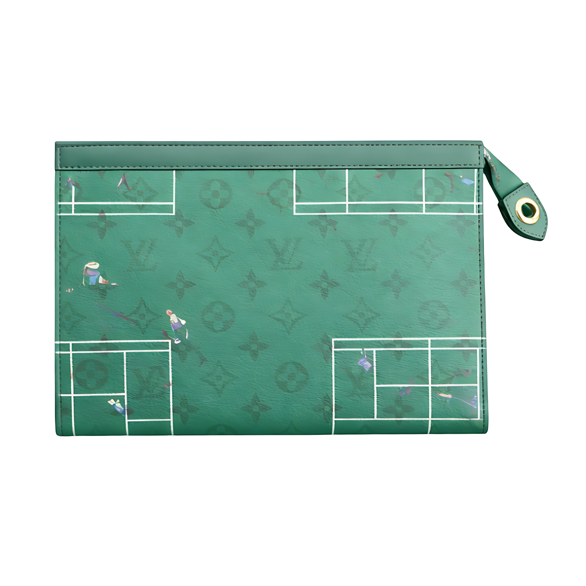 Louis Vuitton Pouch | Sea Green Focus