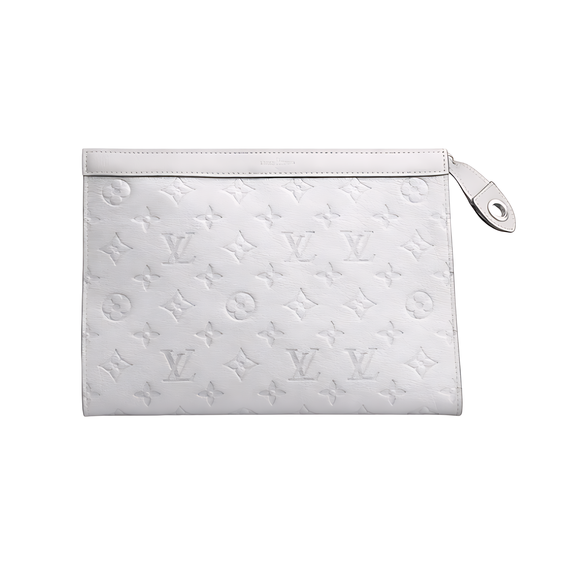 Louis Vuitton Pouch | White Lv Design Pouch