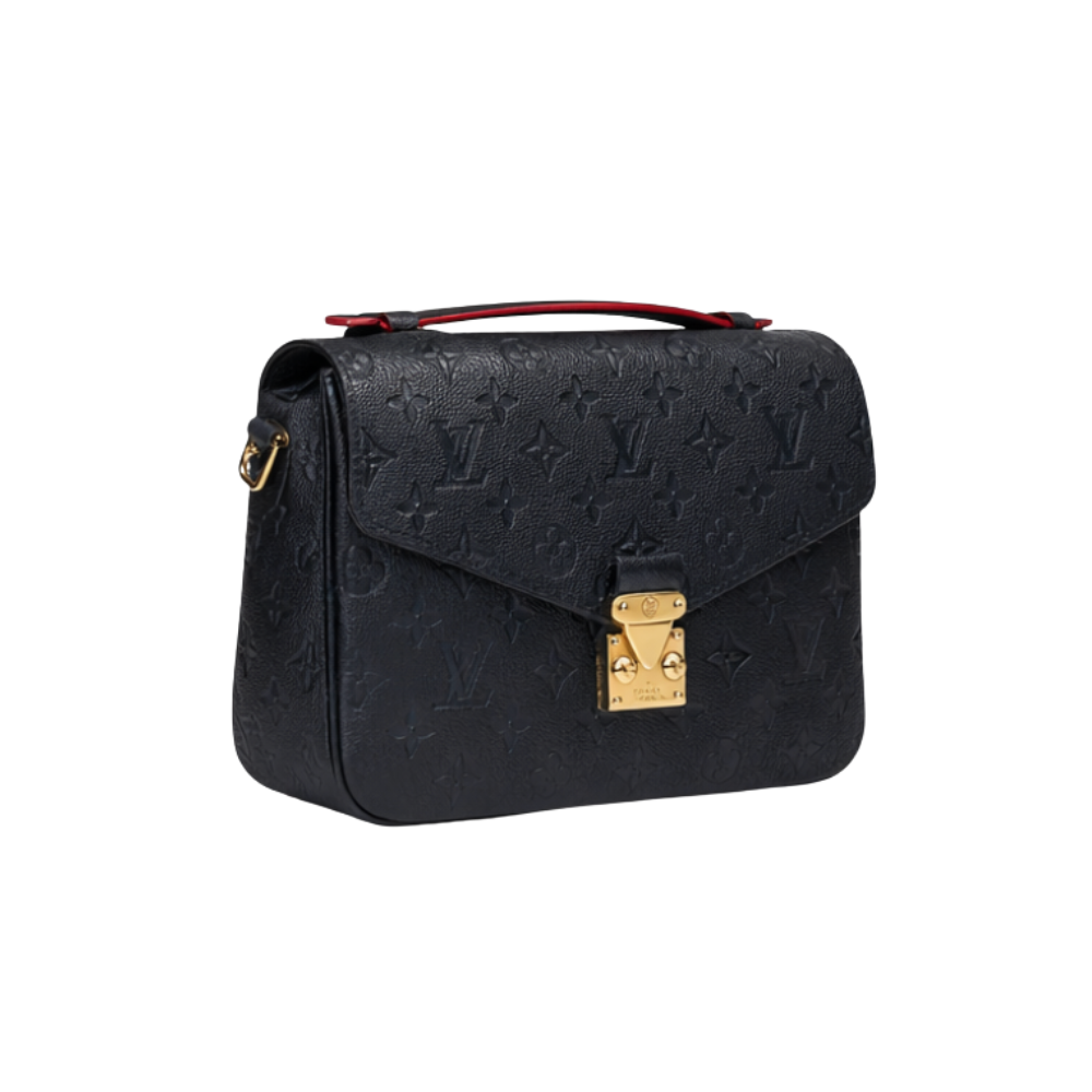 Louis Vuitton Bag | Pochette Metis Black Monogram Empreinte Leather