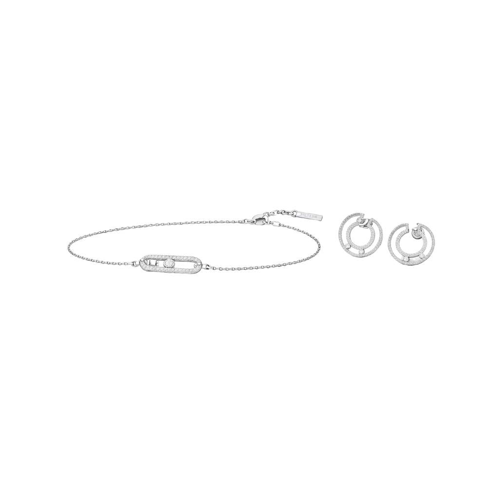 Messika Jewelry | Move Classique Mixed Gold Cord Bracelet