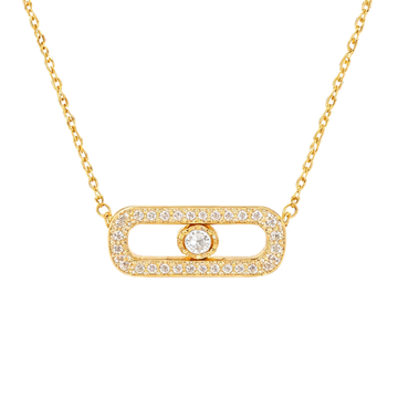 Messika Jewelry | Move Noa Pave Yellow Gold Full Diamonds