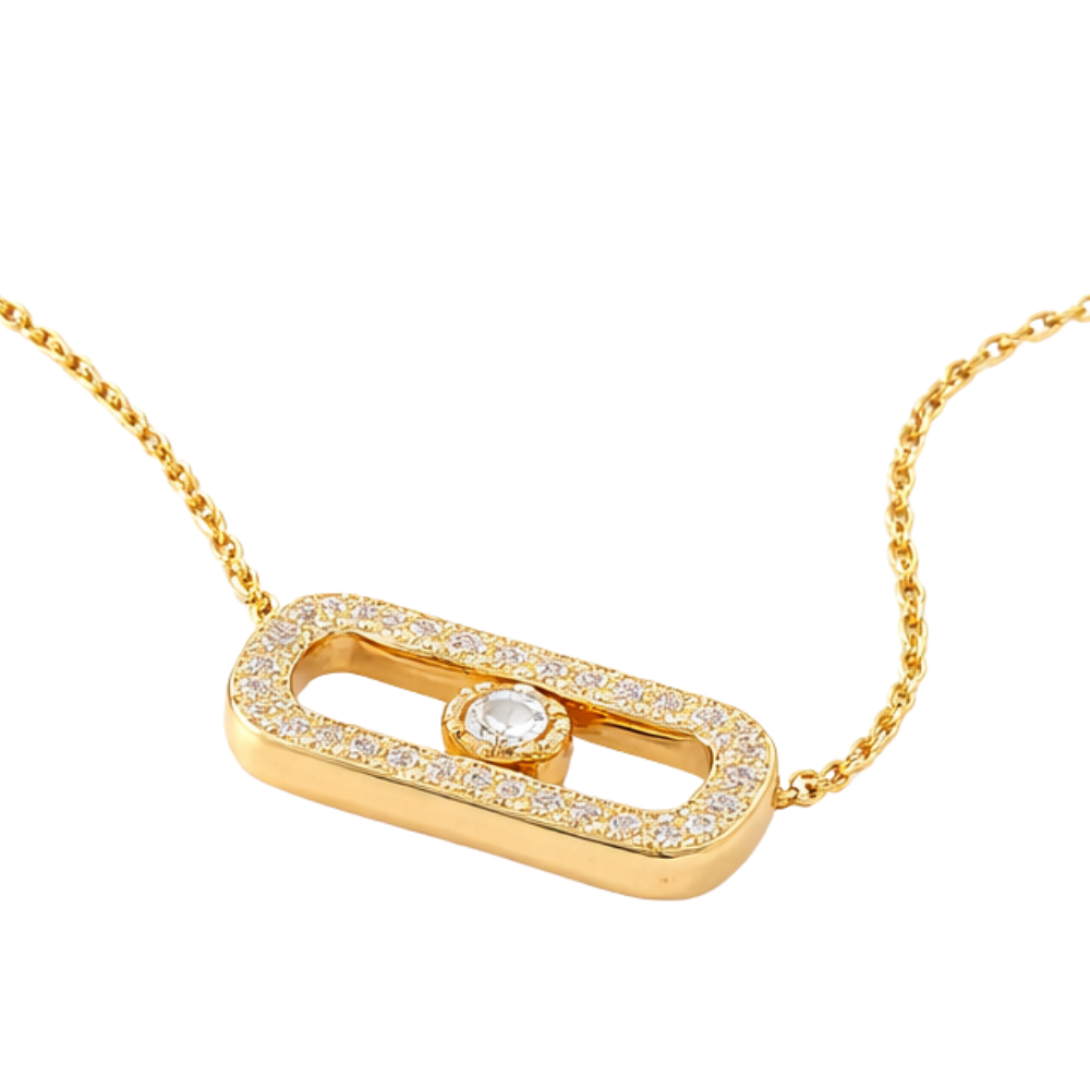 Messika Jewelry | Move Noa Pave Yellow Gold Full Diamonds