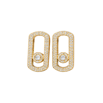 Messika Jewelry | Diamond Pave Yellow Gold Diamonds