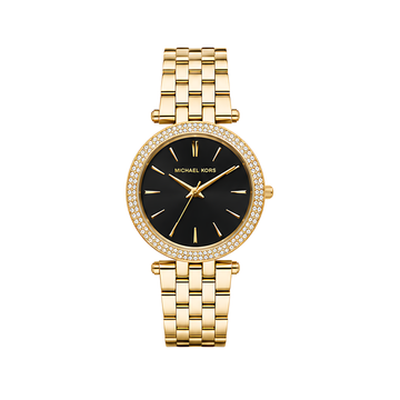 Michael Kors Watch | Darci Black Dial Gold