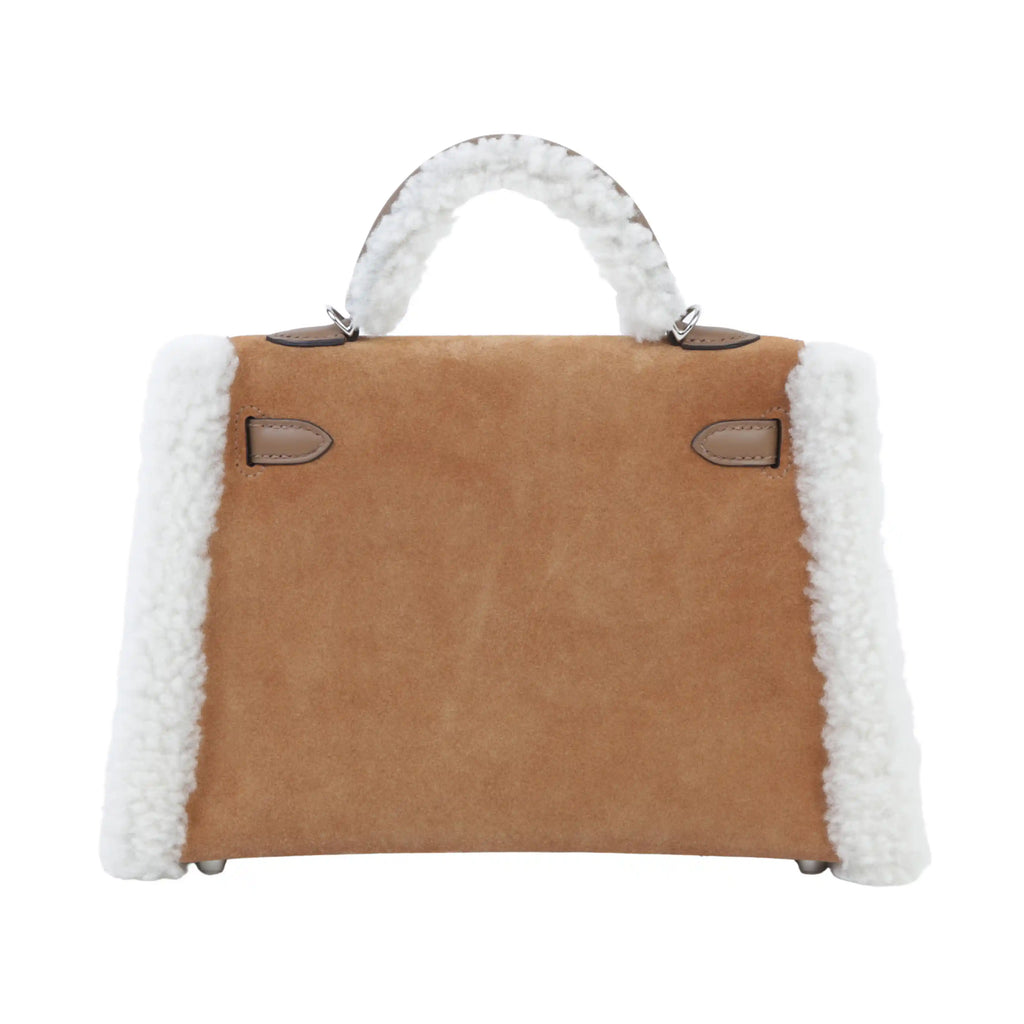 Hermès Bag | Mini Kelly II 20 Teddy Chamois