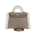 Hermès Bag | Mini Kelly II 20 Teddy Gris Caillou