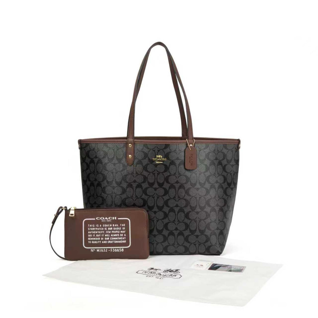 Coach Bag | City Tote Signature Canvas
