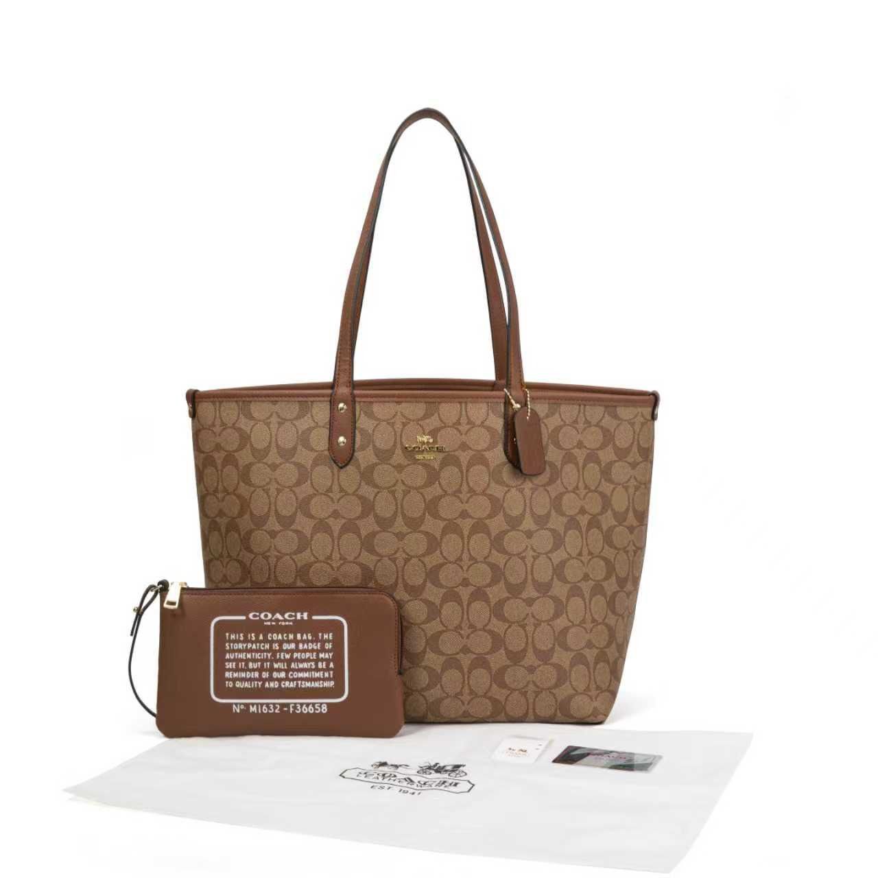 Coach Bag | City Tote Signature Canvas
