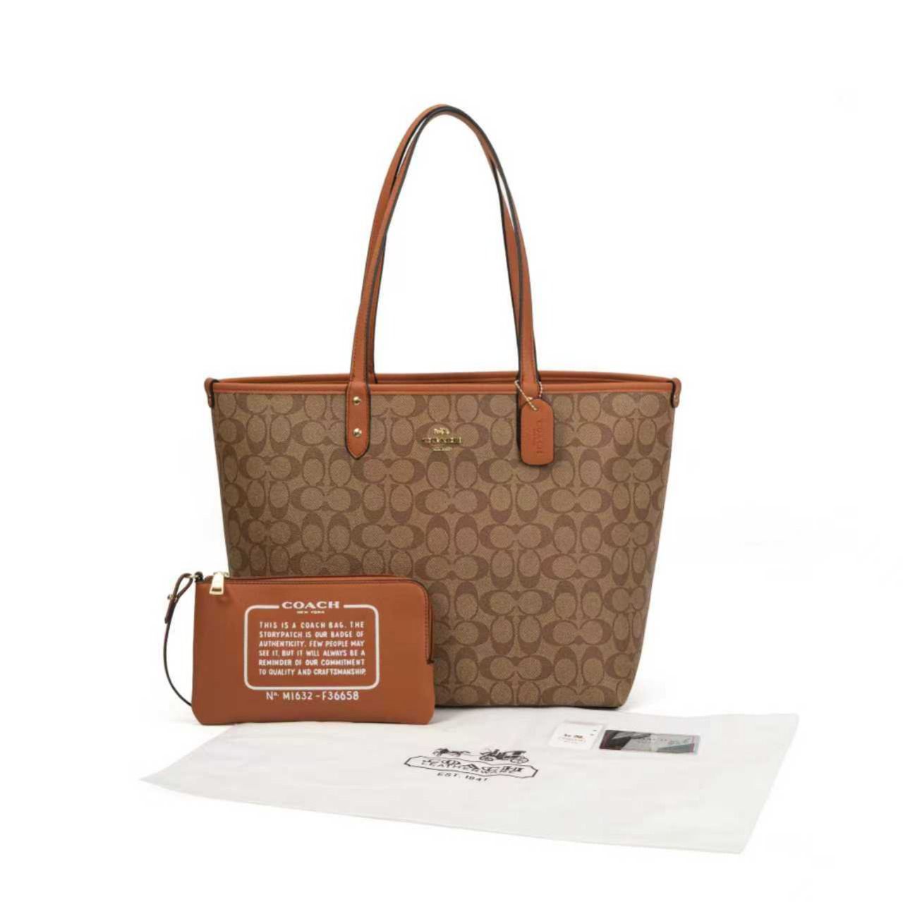 Coach Bag | City Tote Signature Canvas