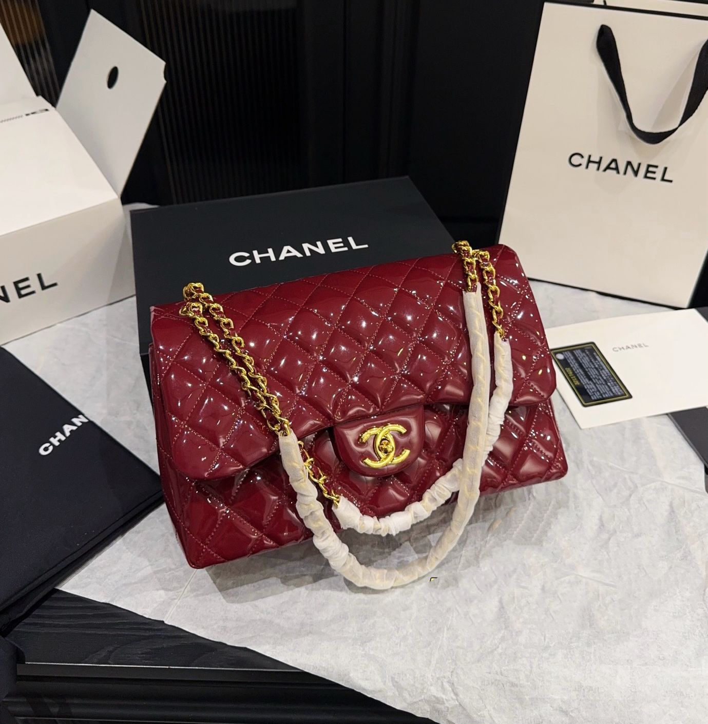 Chanel Bag | Classic Flap Bag Burgundy