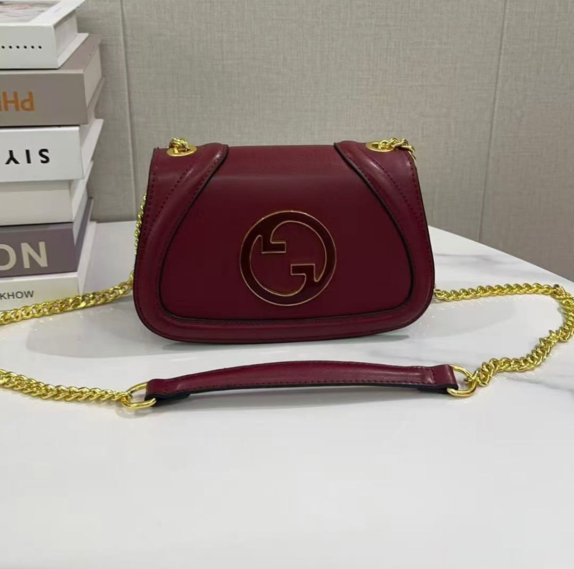 Gucci Bag | Blondie Burgundy