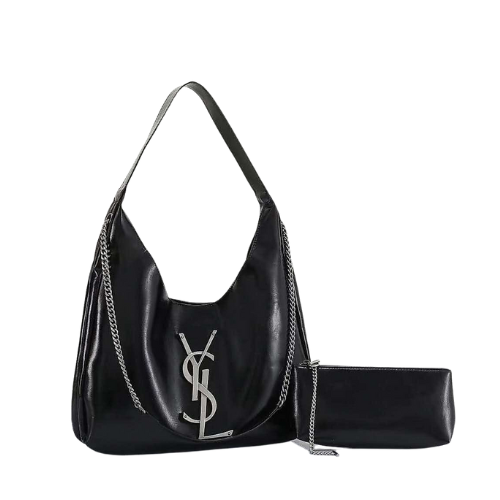 Saint Laurent Bag | Le 5 A 7 Leather Hobo Bag