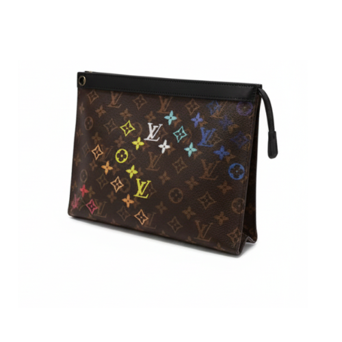 Louis Vuitton Pouch | Pouch Leather Rainbow Mono