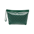 Goyard Pouch | Conti Pouch Green
