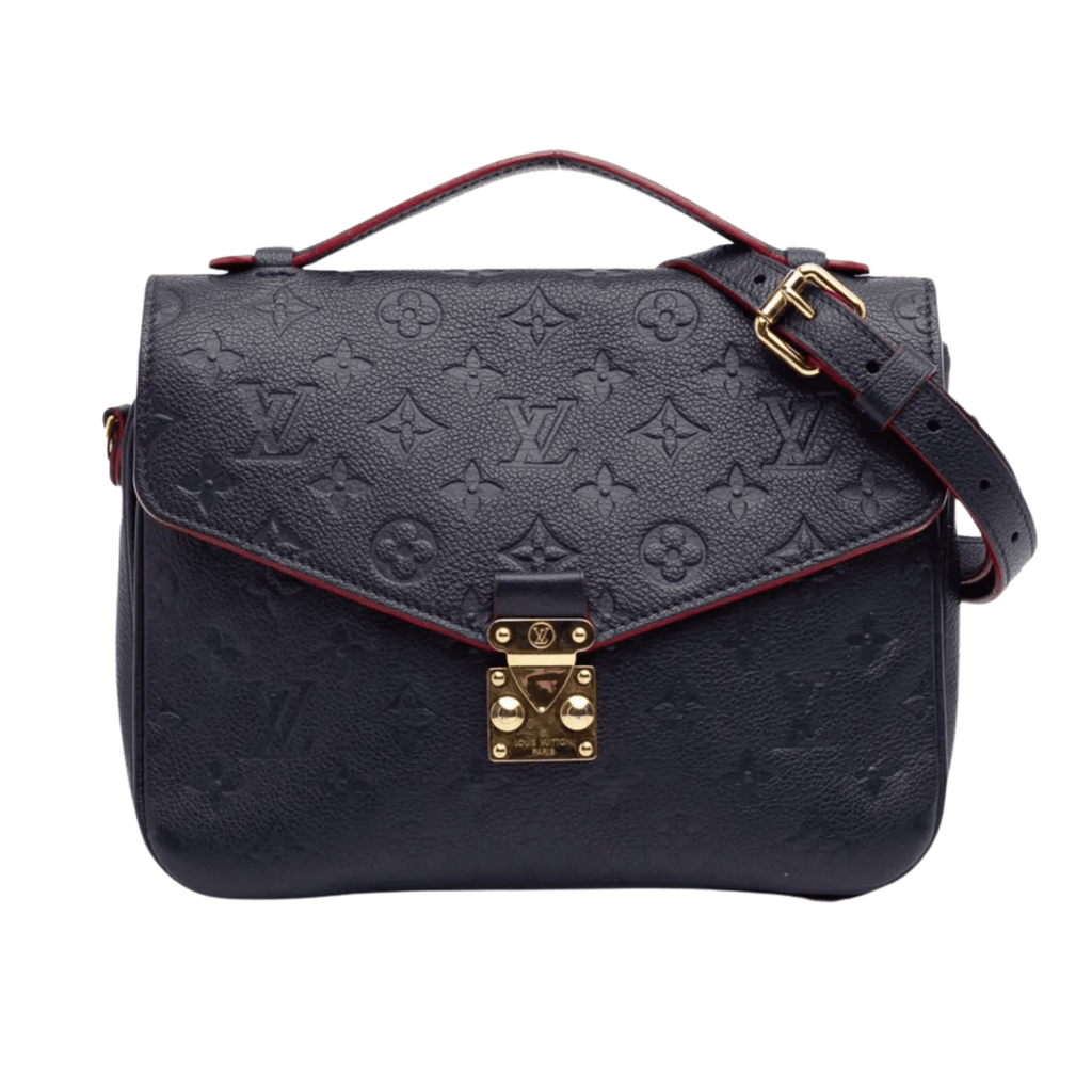 Louis Vuitton Bag | Pochette Metis Black Monogram Empreinte Leather