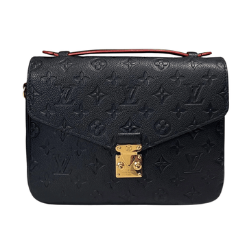 Louis Vuitton Bag | Pochette Metis Black Monogram Empreinte Leather