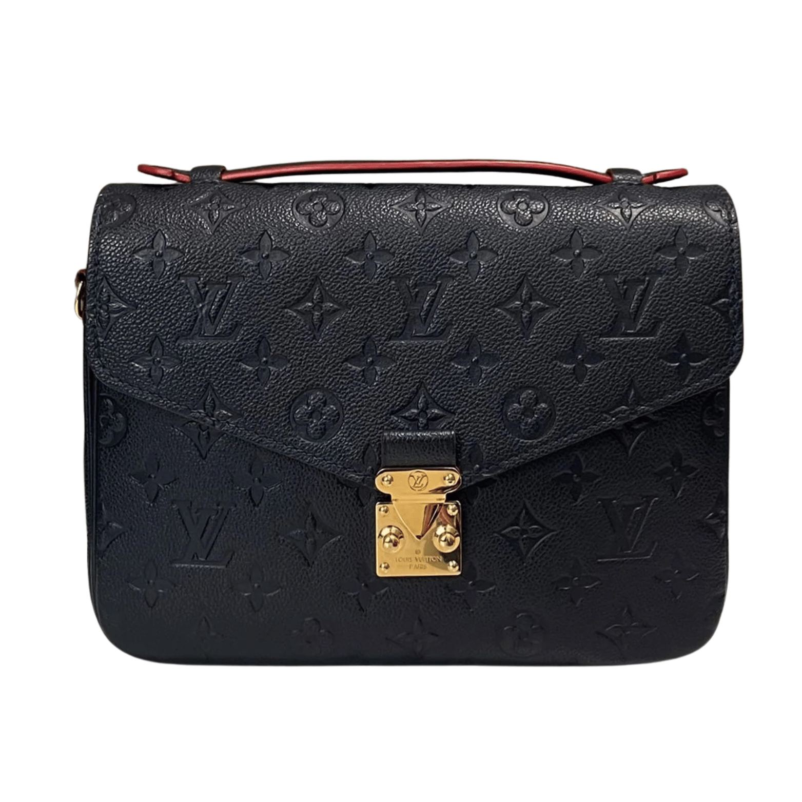 Louis Vuitton Bag | Pochette Metis Black Monogram Empreinte Leather