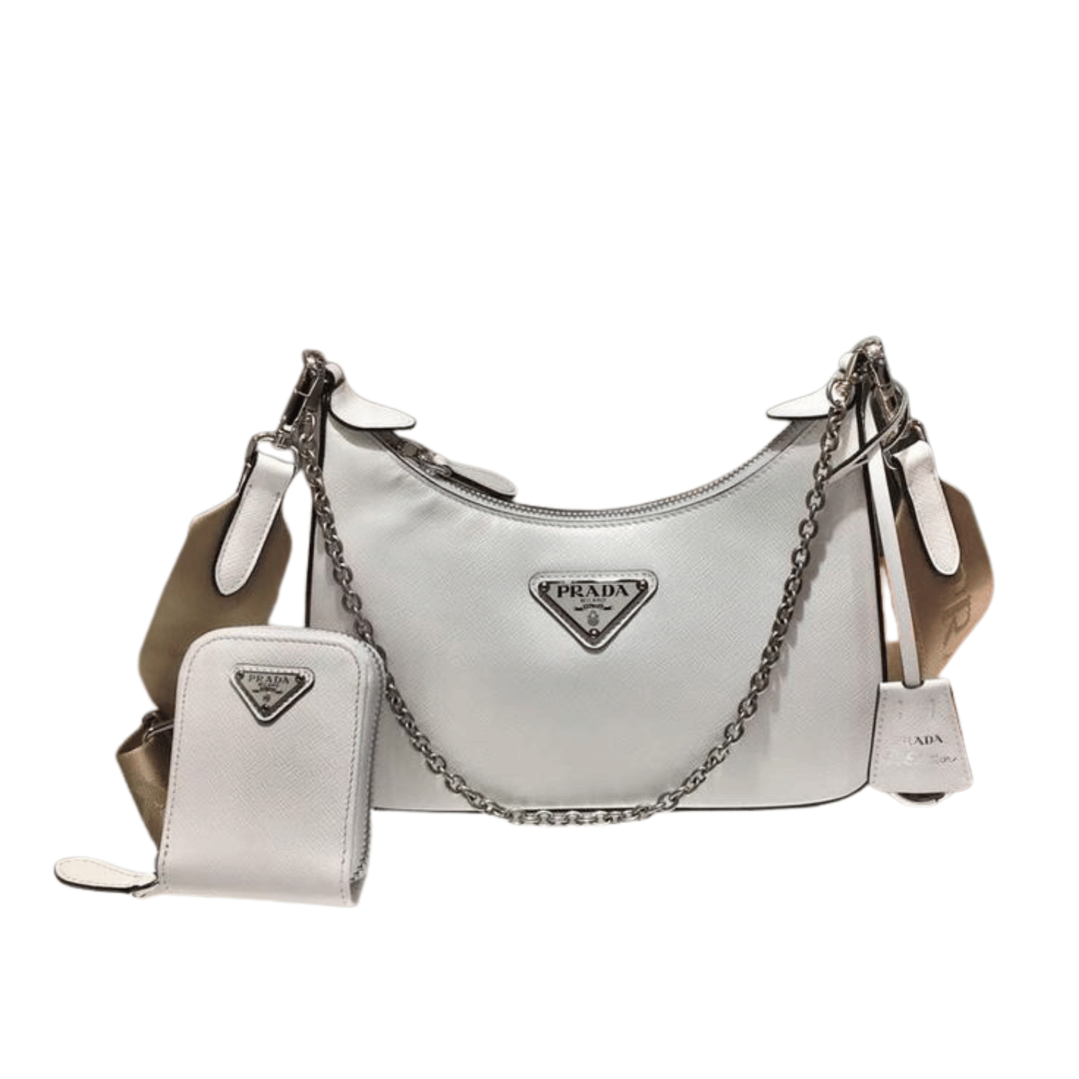 Prada Bag | Re-Edition 2005 Re-Nylon White Purse
