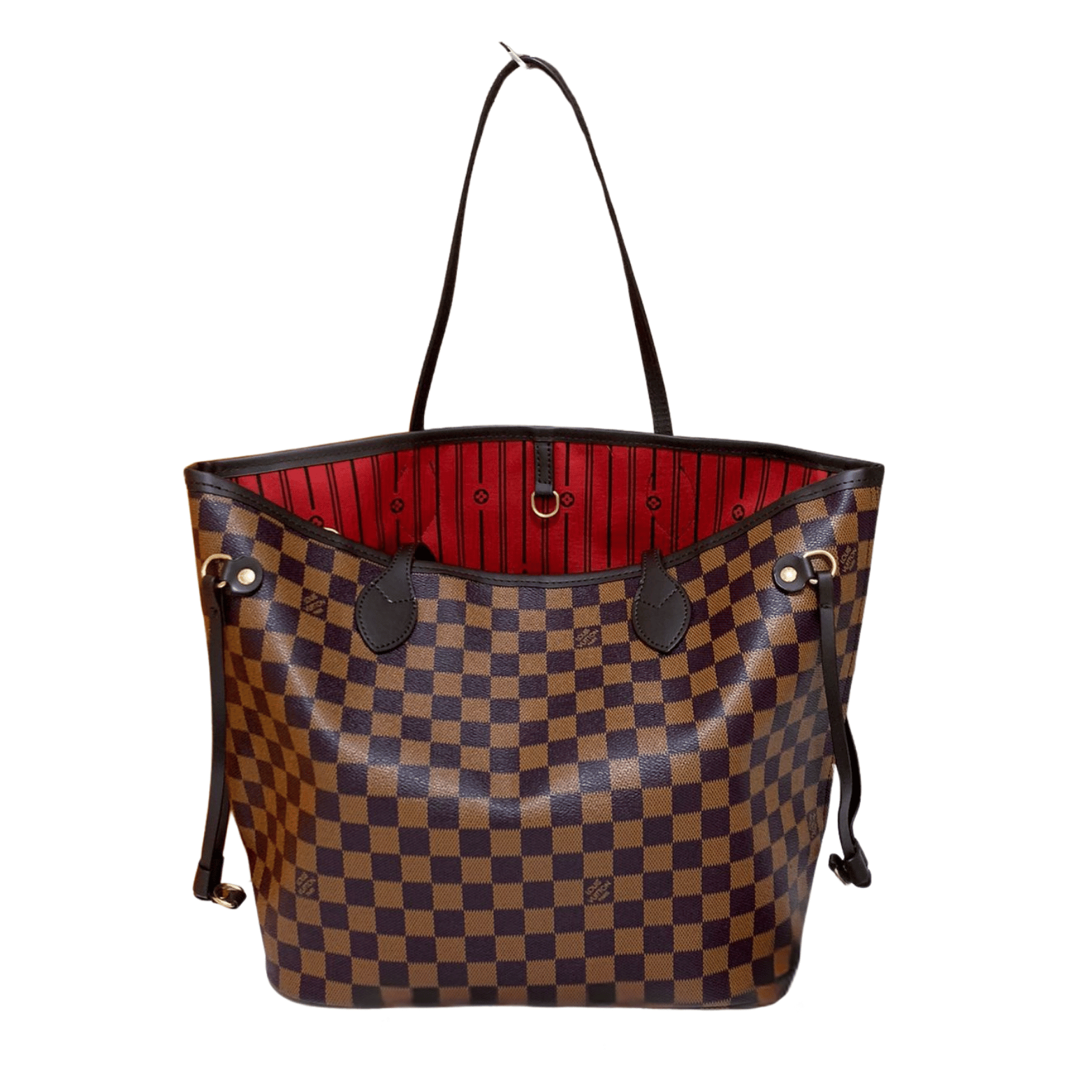 Louis Vuitton Bag | Damier Ebene Neverfull MM Tote Bag
