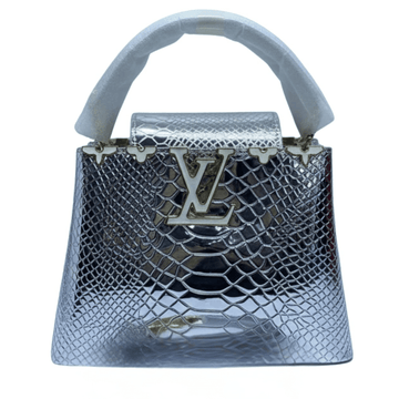 Louis Vuitton Bag | Ćapucines Metallic Silver